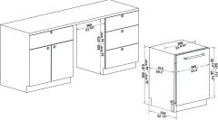 CAPELLA Bulaşık makinası tam ank 60cm