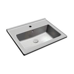 LEONIS 60 Lavabo Parlak Beyaz 600x465