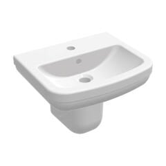 GLOW Lavabo Parlak Beyaz 450x350mm