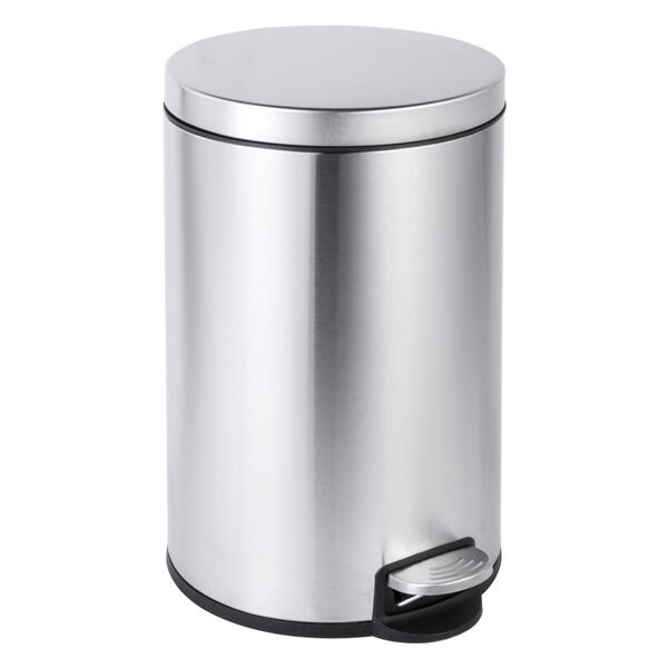 TIDY Pedallı çöp kutusu,20L,paslanmaz çelik renkli