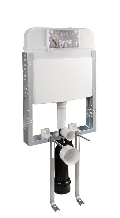 MATTO 01 Gömme rezervuar,tuğla duvarlar için,2 kademe