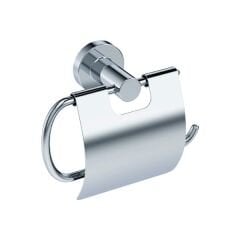 OZO Tuvalet kağıtlık kapaklı,parlak krom