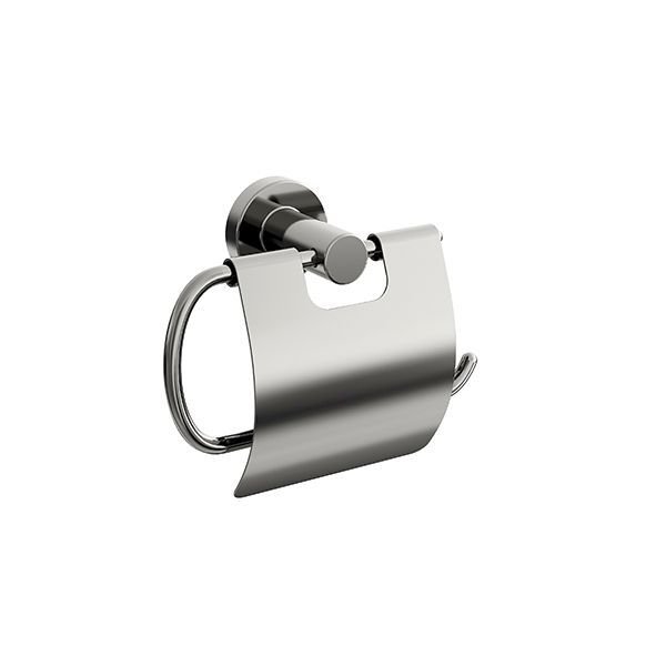 OZO Tuvalet kağıtlık kapaklı,titanyum