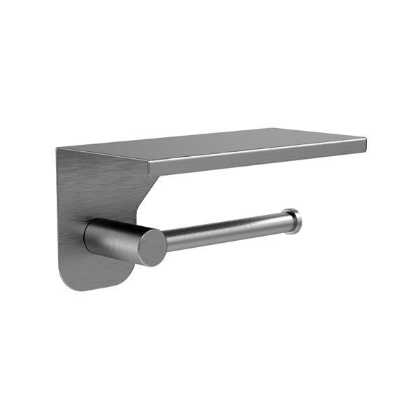 OZO Tuvalet kağıtlık,etajerli,paslanmaz çelik renkli