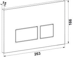 MATTO Kumanda paneli,mat gri