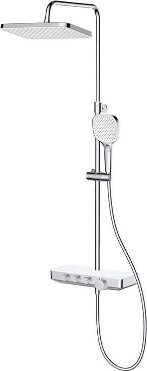AQUAFLEX Termostatik duş sistemi,parlak krom