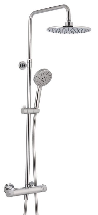 BODA TERMO Termostatik kolonlu duş sistemi,2Y 5F,parlak krom