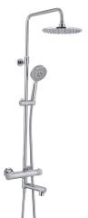 BODA TERMO Termostatik kolonlu duş sistemi,3Y 5F,parlak krom