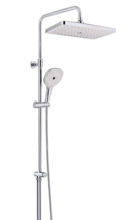 FOCUS Kolonlu duş sistemi,3F,parlak krom