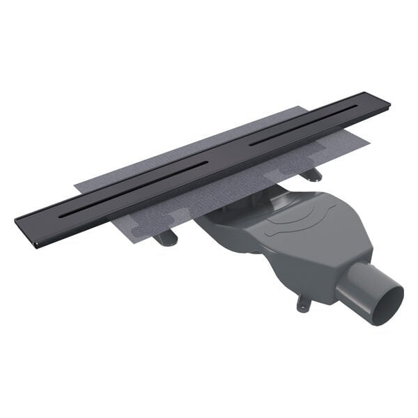 STREAMLINE Duş Kanalı Yatay 600 Siyah