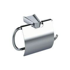 NORM Tuvalet kağıtlık kapaklı,parlak krom