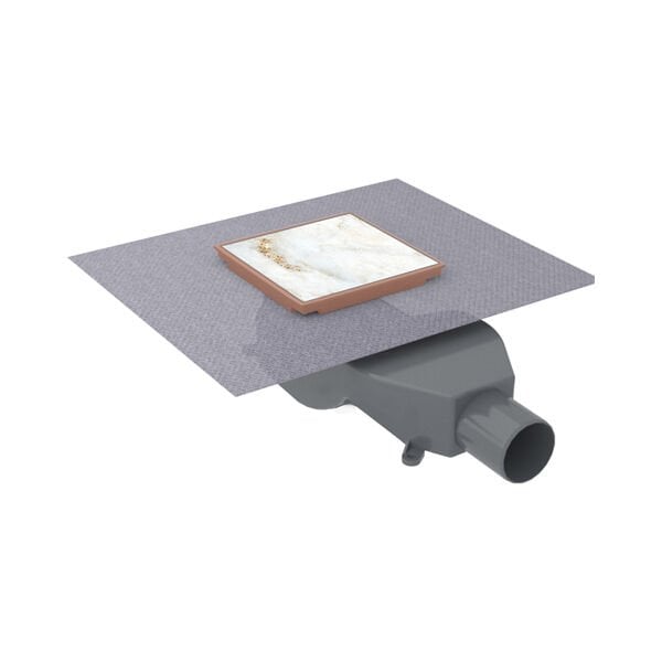 VENTUS Yer Süzgeci Yatay 100x100 Rose