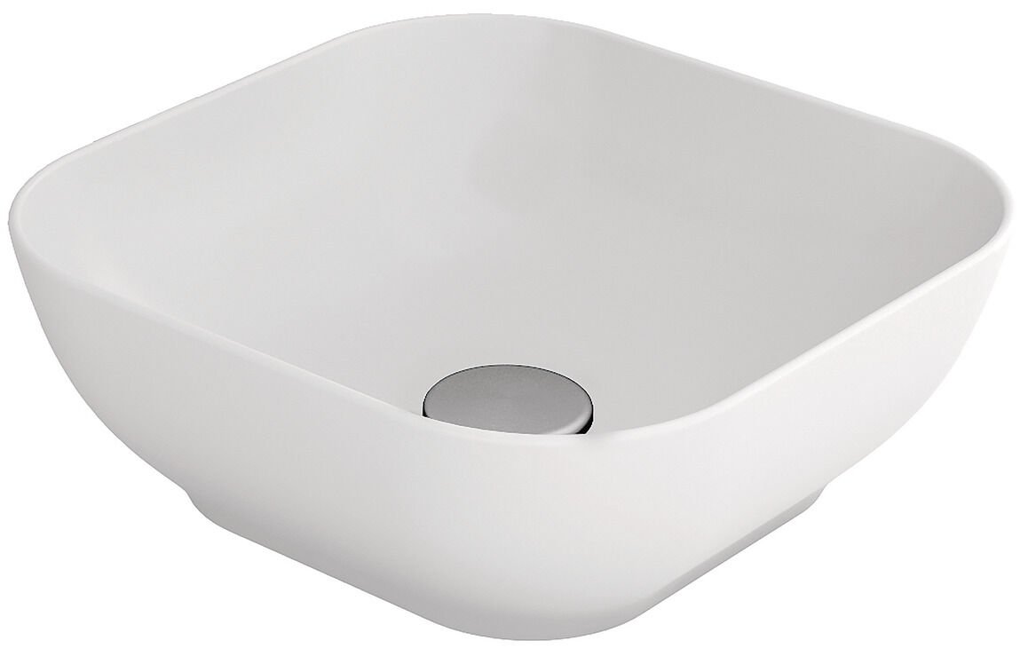 LOTUS S Lavabo,parlak beyaz,380x380mm