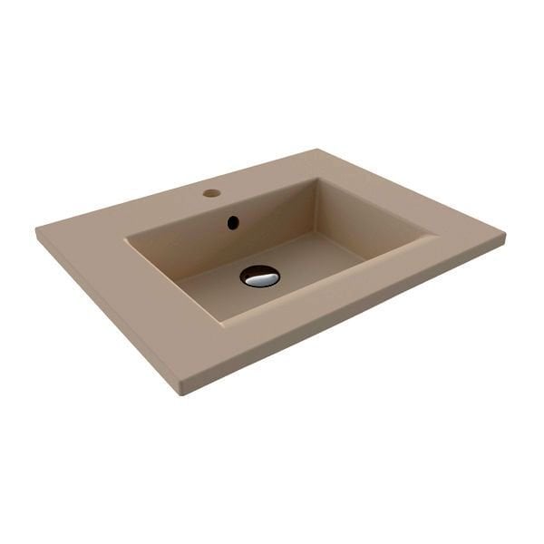 TIERRA 60 Lavabo Mat Vizon 615x475mm