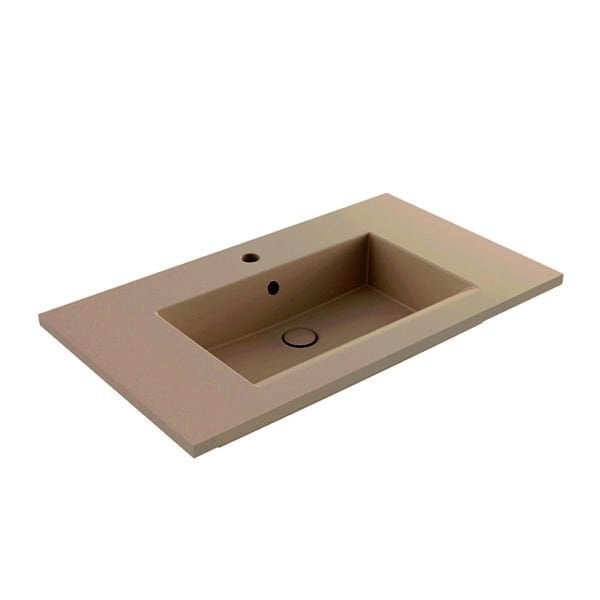 TIERRA 80 Lavabo Mat Vizon 815x475mm