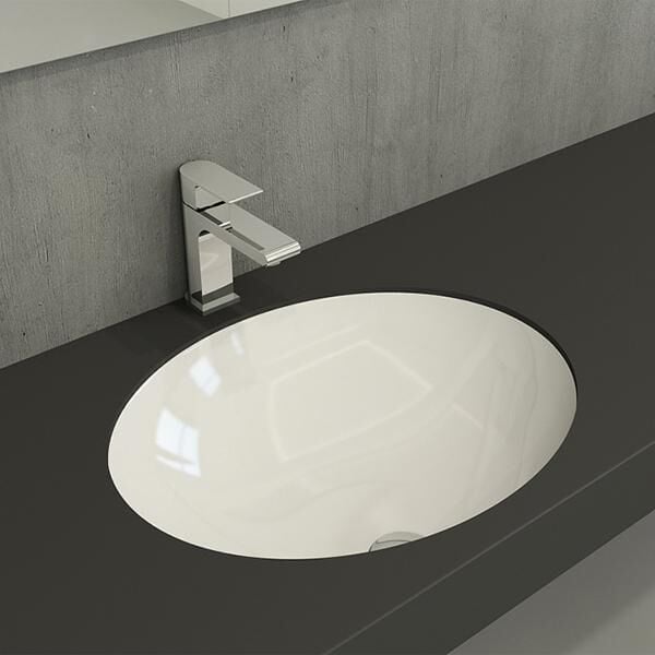 ELVA Lavabo Parlak Beyaz 560x450mm