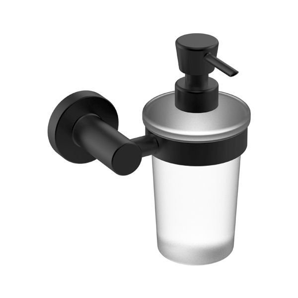 OZO Sıvı sabunluk,duvara monte,mat siyah