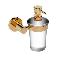 OZO Sıvı sabunluk,duvara monte,parlak altın