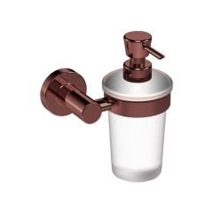 OZO Sıvı sabunluk,duvara monte,parlak rose