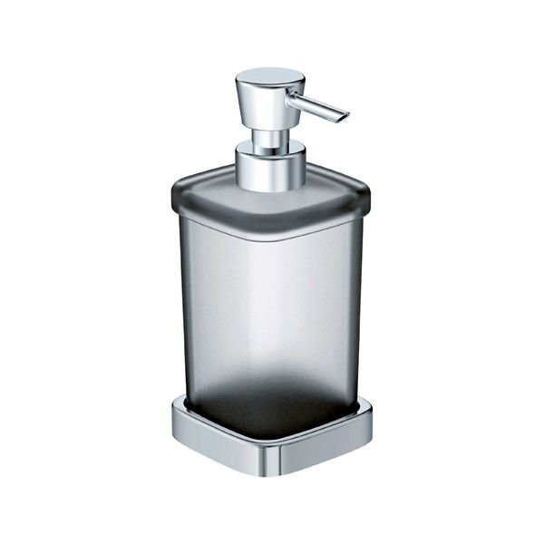 PLATO Sıvı sabunluk,tezgah üstü,parlak krom
