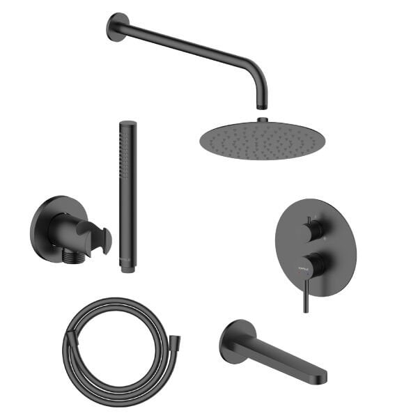 NEOMIX R 3F Set-3 Mat Siyah