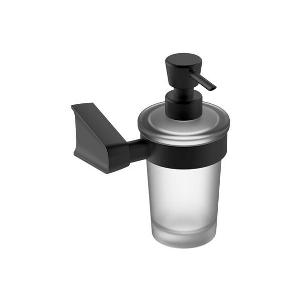NORM Sıvı sabunluk,duvara monte,mat siyah