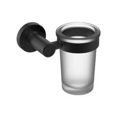 OZO Diş fırçalık,duvara monte,mat siyah