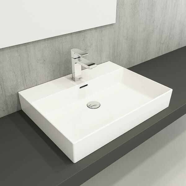 FREYA 60 Lavabo Parlak Beyaz 605x465mm