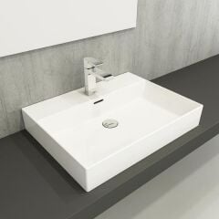 FREYA 60 Lavabo Parlak Beyaz 605x465mm