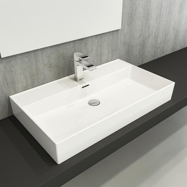 FREYA 80 Lavabo Parlak Beyaz 805x465mm