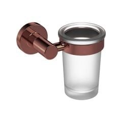 OZO Diş fırçalık,duvara monte,parlak rose