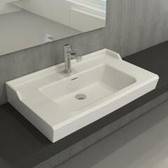 ESTELLA 80 Lavabo Par Beyaz 805x475mm
