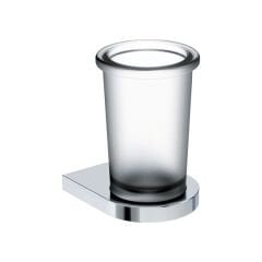 SEMPLE Diş fırçalık,tezgah üstü,parlak krom