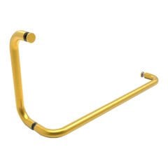 CITIUS R Havluluk-çekme kol,yuvarlak,mat altın