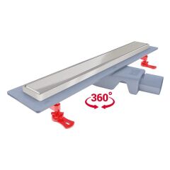 FLOWLINE Duş Kanalı Ø50 800mm Parlak Krom