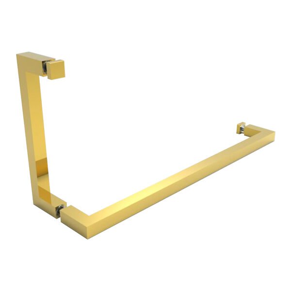 CITIUS S Havluluk-çekme kol,köşeli.,parlak altın