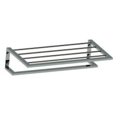 TOVE Raflı havluluk,köşeli,parlak krom