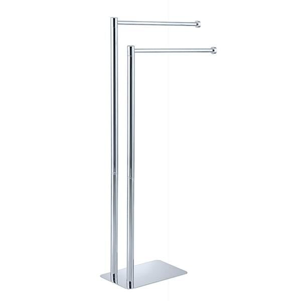 VENERE Ayaklı havluluk parlak krom