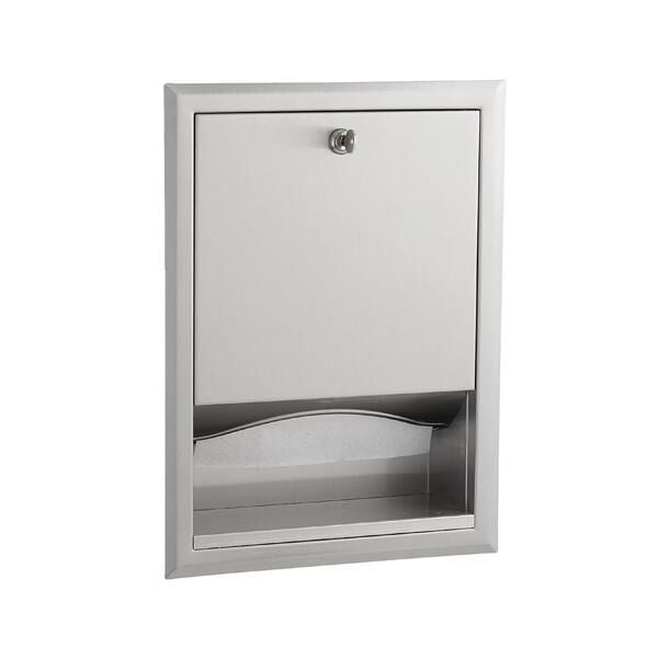 KLEIN Kağıt havlu dispenseri,sıva altı,468x316x103