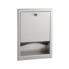 KLEIN Kağıt havlu dispenseri,sıva altı,468x316x103