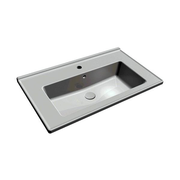 LEONIS 80 Lavabo Parlak Beyaz 800x465