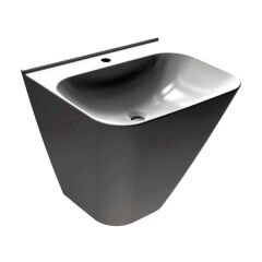 MONOLIT Lavabo Parlak Beyaz 550x348mm