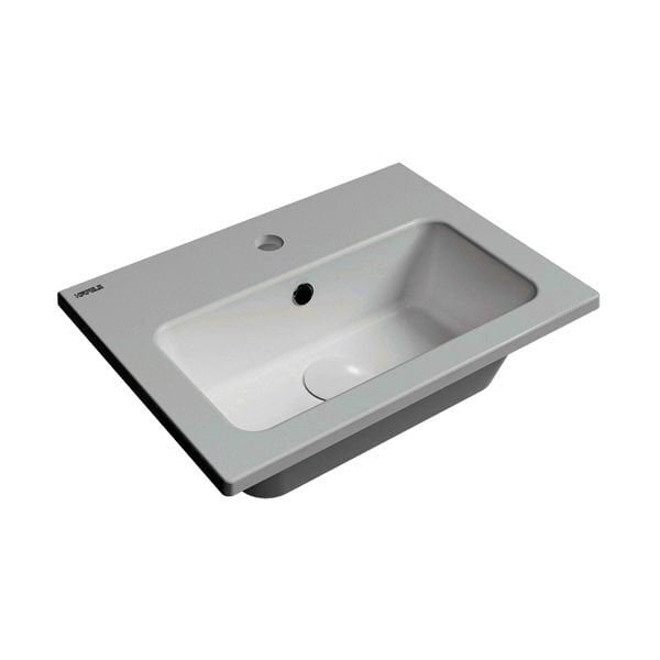 SIGMA 50 Lavabo Parlak Beyaz 500x360mm