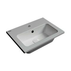 SIGMA 50 Lavabo Parlak Beyaz 500x360mm