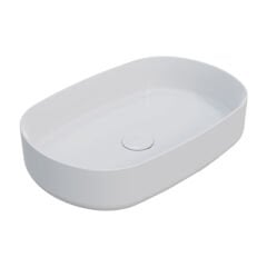 MILAGRO O Lavabo Parlak Beyaz 550x360mm
