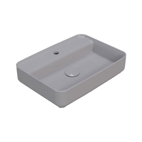 MILAGRO SB Lavabo Mat Gri 550x400mm