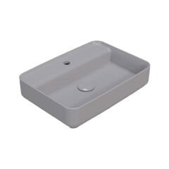 MILAGRO SB Lavabo Mat Gri 550x400mm