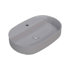 MILAGRO OB Lavabo Mat Gri 600x400mm