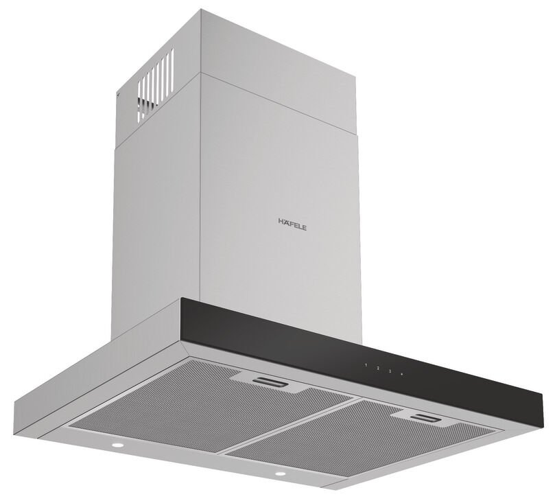 CONTEMPO Davlumbaz 60cm T tipi inox/cam