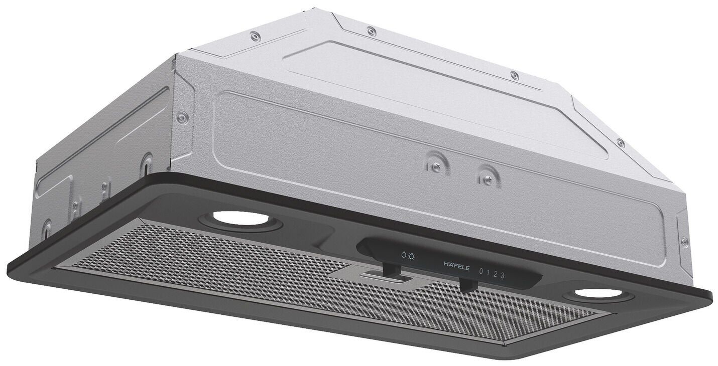 BOX B Davlumbaz 52cm gömme siyah